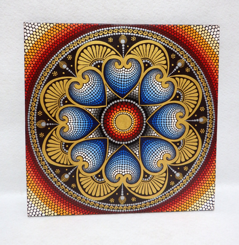 Obraz MANDALA LÁSKY 50x50 cm originál