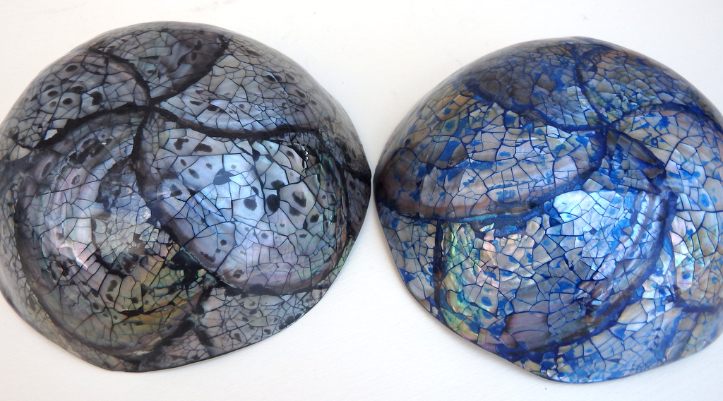 Misa okrúhla z pravej perlete 20 cm