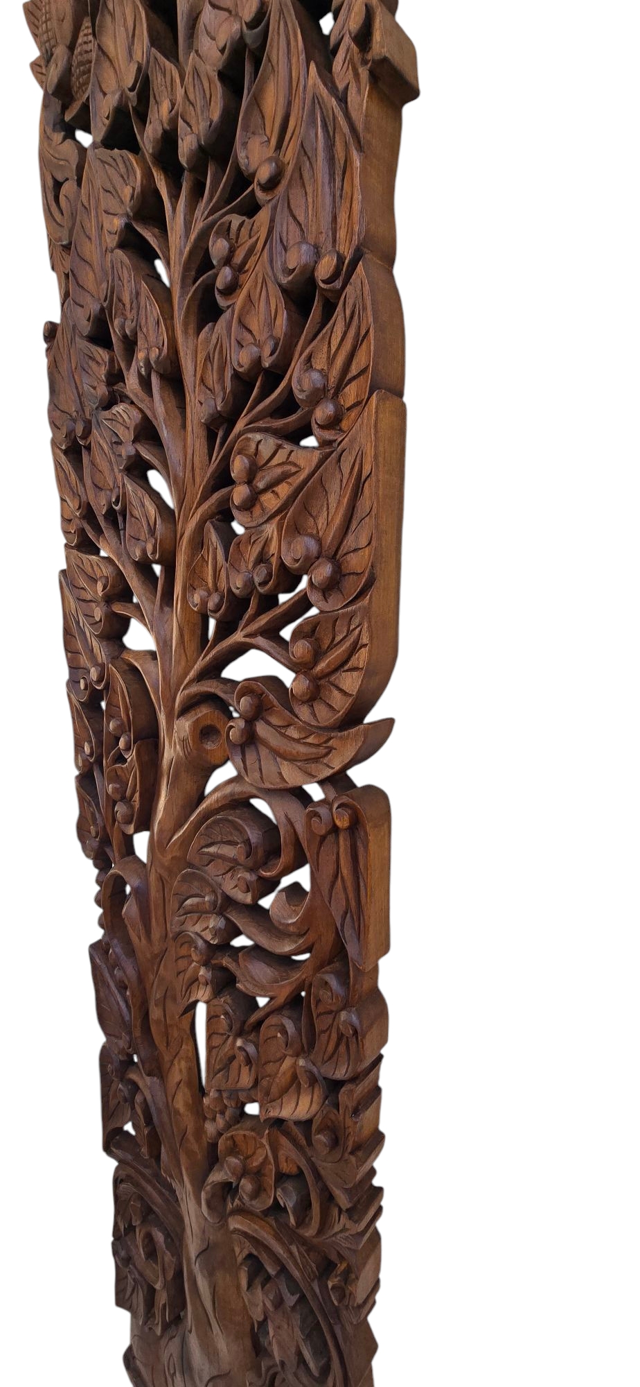 Dekorácia na stenu Strom života 180 cm x 45cm, teakové drevo, ručná práca