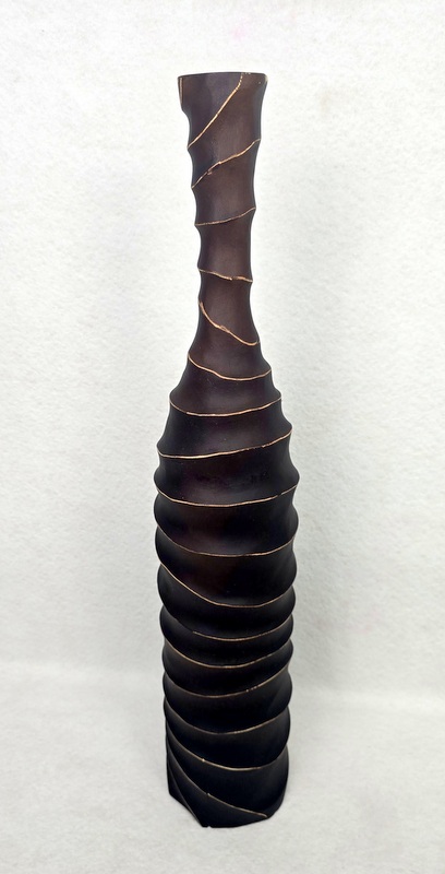 Váza SURIN, mangové drevo, 65 cm, ručná práca