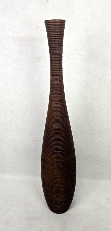 Váza DANTE, 77 cm, exotické drevo, ručná práca