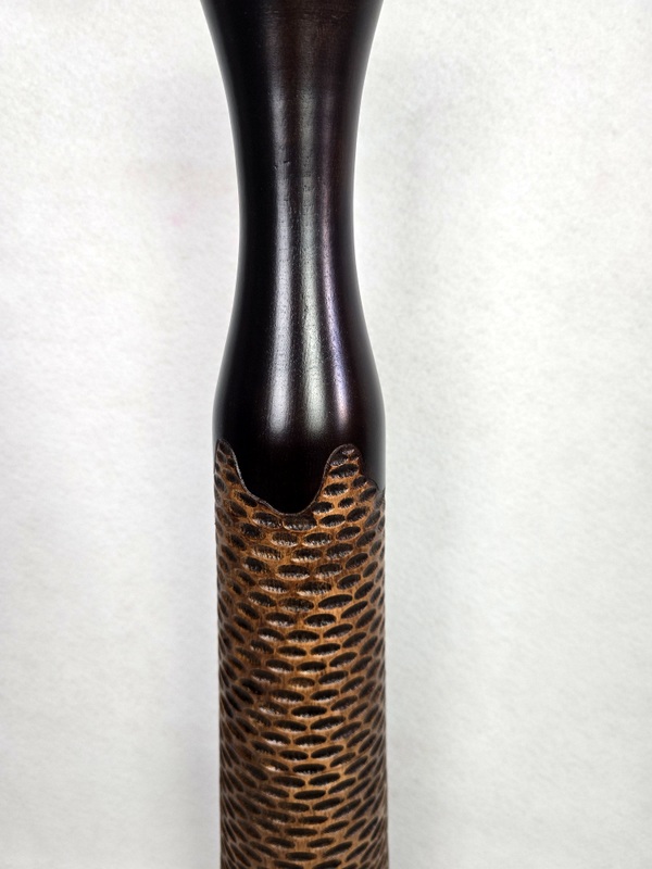 Váza ARCADIA 3 hnedá, 80 cm, drevo, ručná práca
