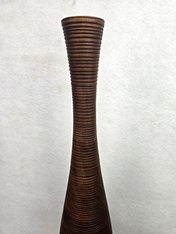Váza DANTE, 77 cm, exotické drevo, ručná práca