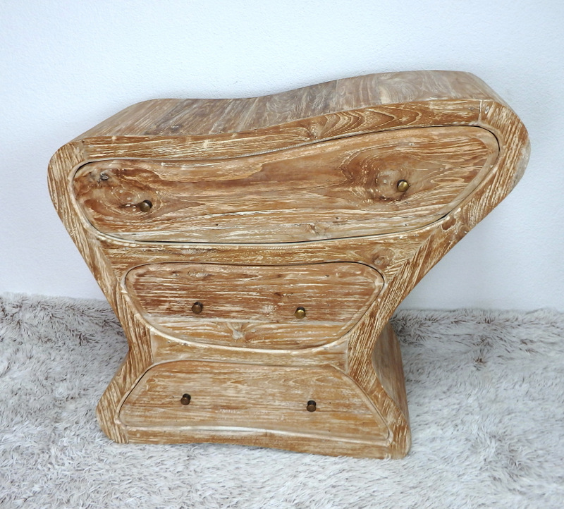 Skrinka WAWE , teak drevo, Indonézia