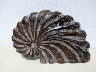 Soška MUŠĽA  - drevo v.: 24 cm