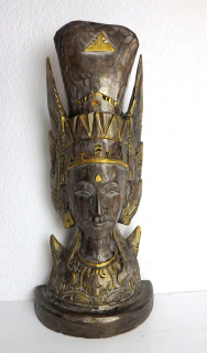 Soška SITA -  exotické drevo, Indonézia, výška 54 cm