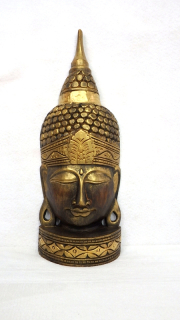 Soška Budha zlatý - ANTIK - 60 cm