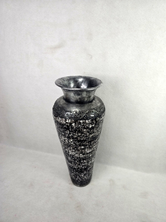 Váza RONA čierno-sivá, 80 cm, ručná práca