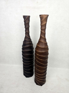 Váza SURIN, mangové drevo, 65 cm, ručná práca