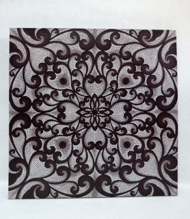 Obraz na stenu REVERIE - ručná maľba - originál 80x80 cm